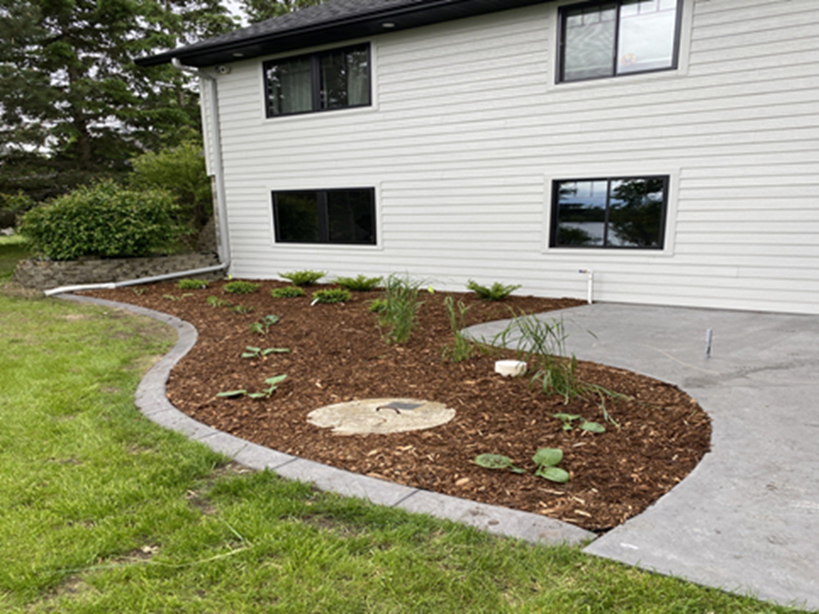 landscape finished product